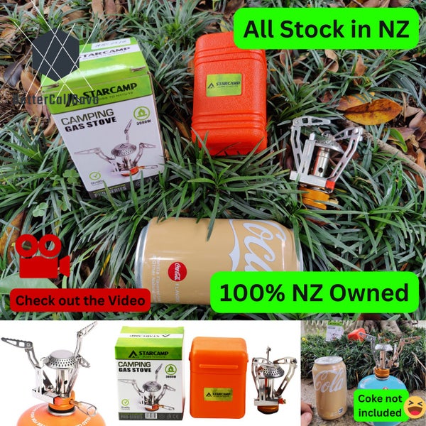 Hiking Gas Stove - Small (115g) - with carry box Carousel 1