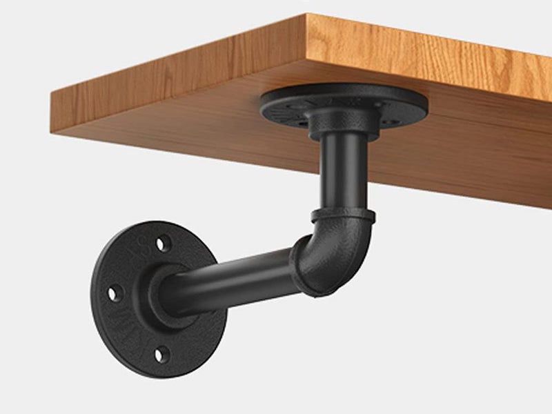 6 Pcs Industrial Rustic Shelf Brackets Carousel 2