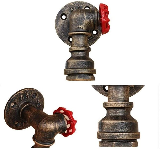 Water Pipe Wall Lamp Steampunk Carousel 2