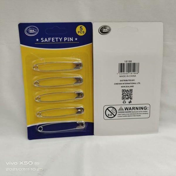 Safety Pins - 5pcs (12 Packs) Carousel 1