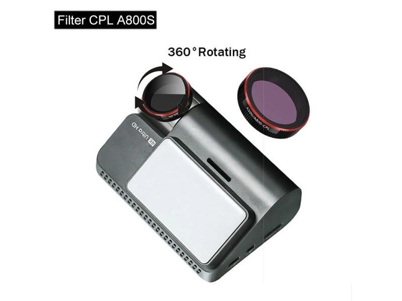 70mai A800s CPL Filter RC06 Rear Cam Filter Dash Cam Mount Carousel 2