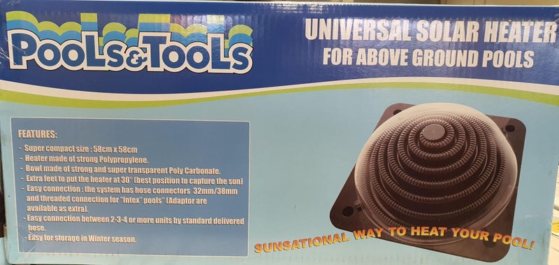 Universal Pool Solar Heater 58x58cm Carousel 1