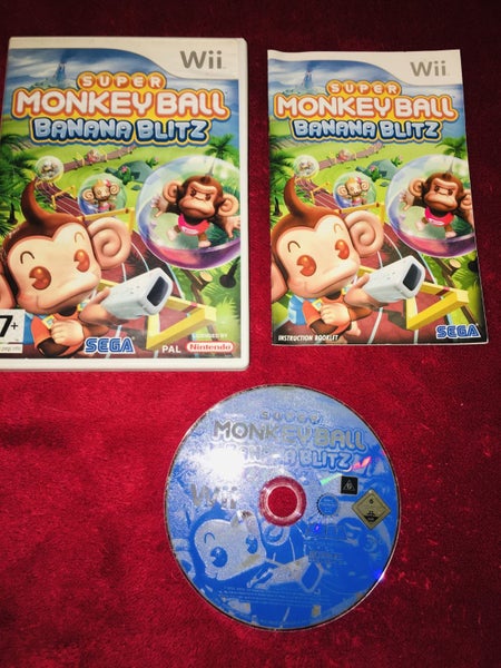 Super Monkey Ball Banana Blitz - Wii Game Carousel 1