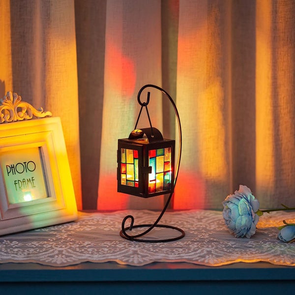 Vintage Outdoor Lantern Lights Moroccan Garden Decor *Over Stocked* Carousel 2