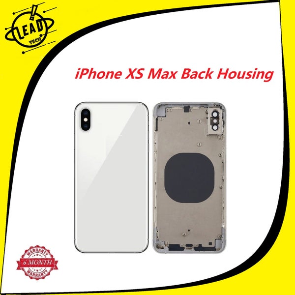 iPhone XS Max Rear Back Housing- White Carousel 1
