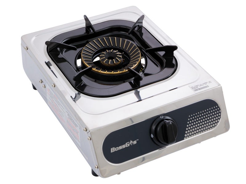 4.3kW Single Burner LPG Gas Stove - Stainless Steel - For Indoor Use Carousel 1