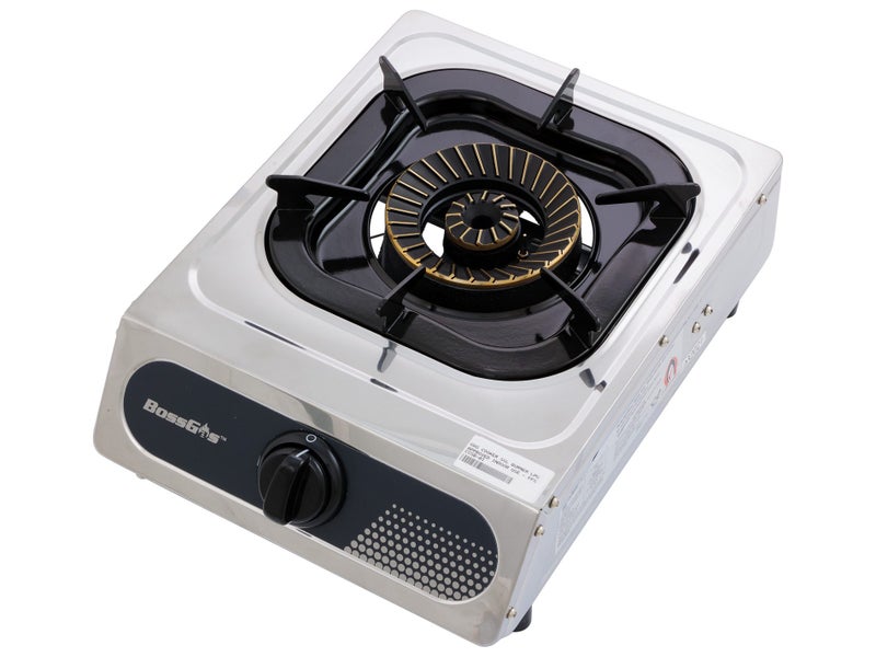 4.3kW Single Burner LPG Gas Stove - Stainless Steel - For Indoor Use Carousel 2