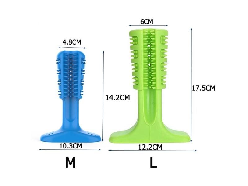 Dog Toys Interactive Rubber Pet Toys Chew Bite Cleaning Dog Tooth Brush For Carousel 1