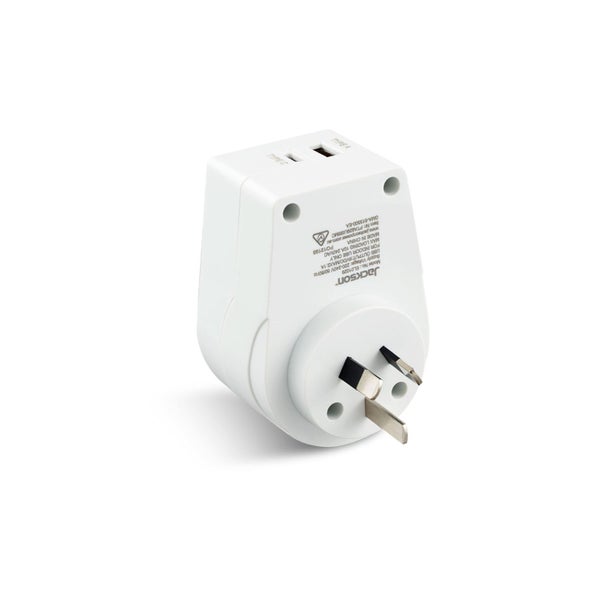 Travel Adaptor USB USB-C USA Japan Europe Bali Carousel 3