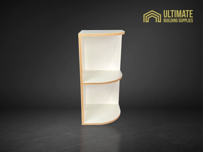 DEAL! Plywood Corner round wall mounted shelf Carousel 2