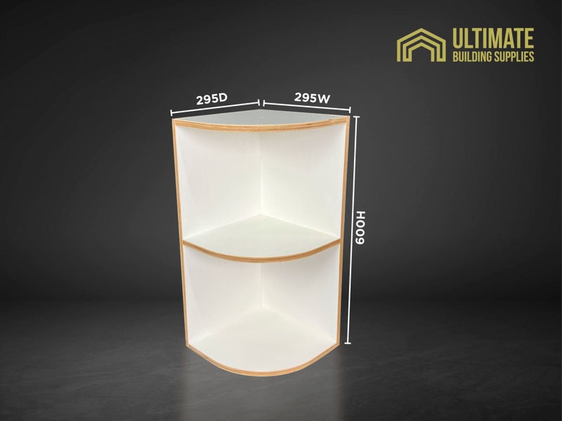 DEAL! Plywood Corner round wall mounted shelf Carousel 1