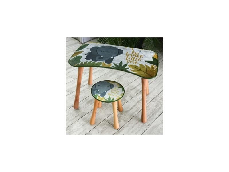 Child Play Activity Table And Stool Set (0-5 Years Old) Carousel 1