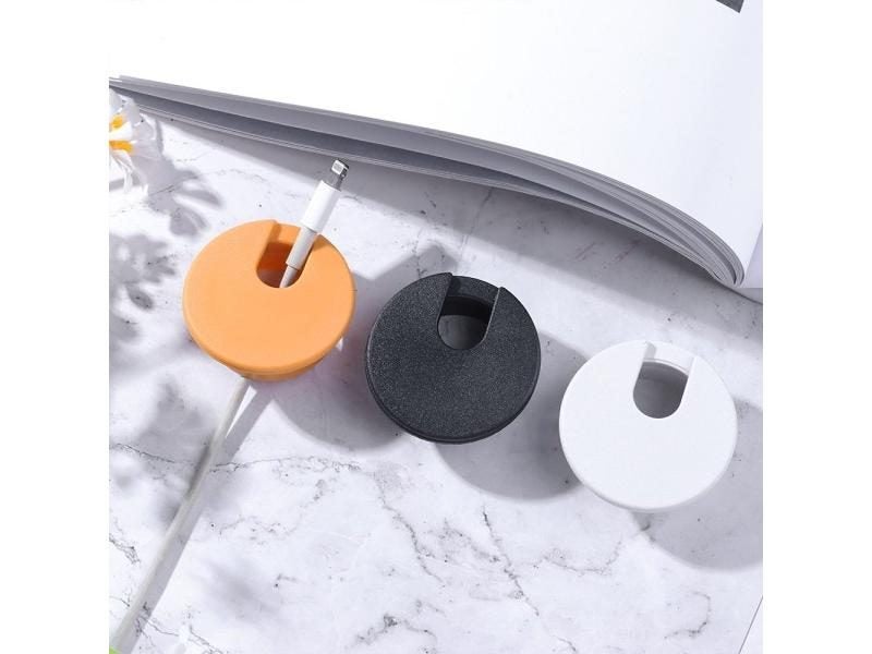 35 50mm Wire Hole Covers For Desk Cable Management Carousel 2