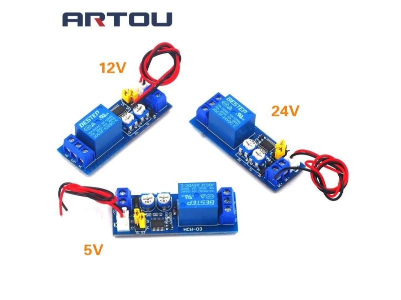 DC 5V 12V 24V Infinite Cycle Delay Timing Relay Timer Control ON-OFF Loop Carousel 1