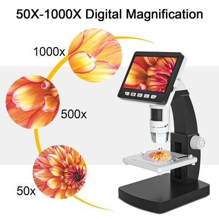 LCD Digital Microscope Carousel 1