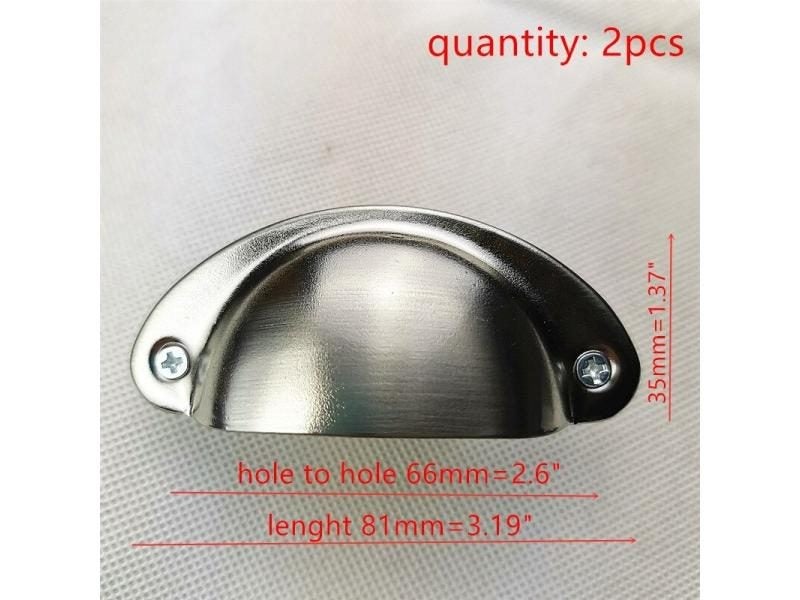 Retro Metal Kitchen Drawer Furniture Knob Handles Antique Brass Carousel 1