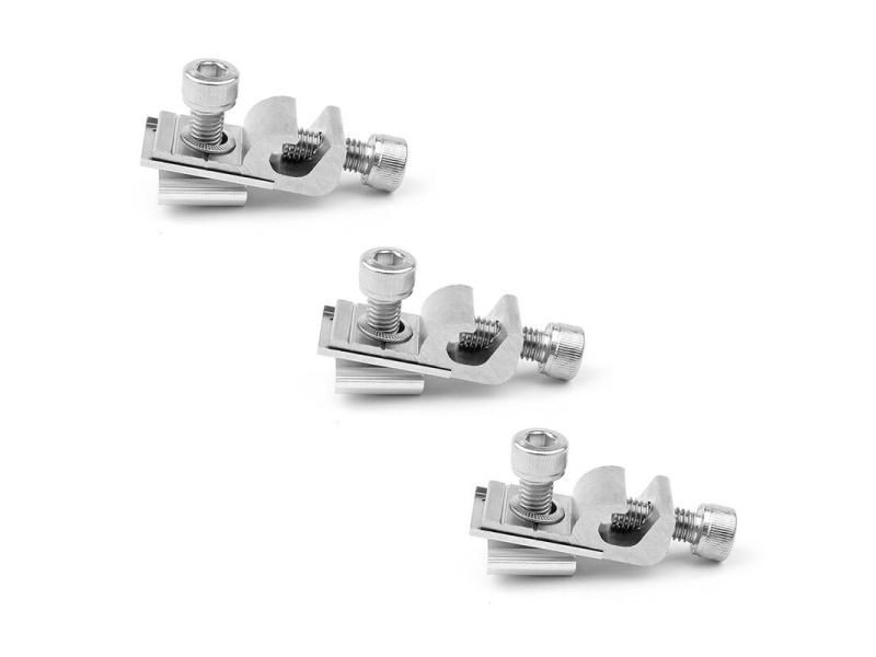 10 Pcs Grounding Lug Clips Solar Photovoltaic Ground Mount Pipe Wire Bracket Carousel 1
