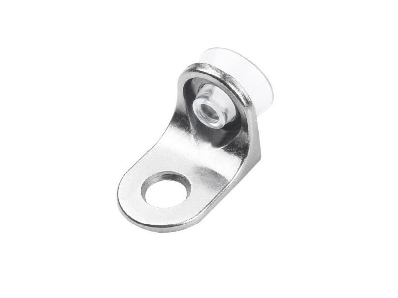 20Pcs Glass Shelf Brackets Suction Support Studs Pegs 5mm Shelves Fixed Cabinet Carousel 1