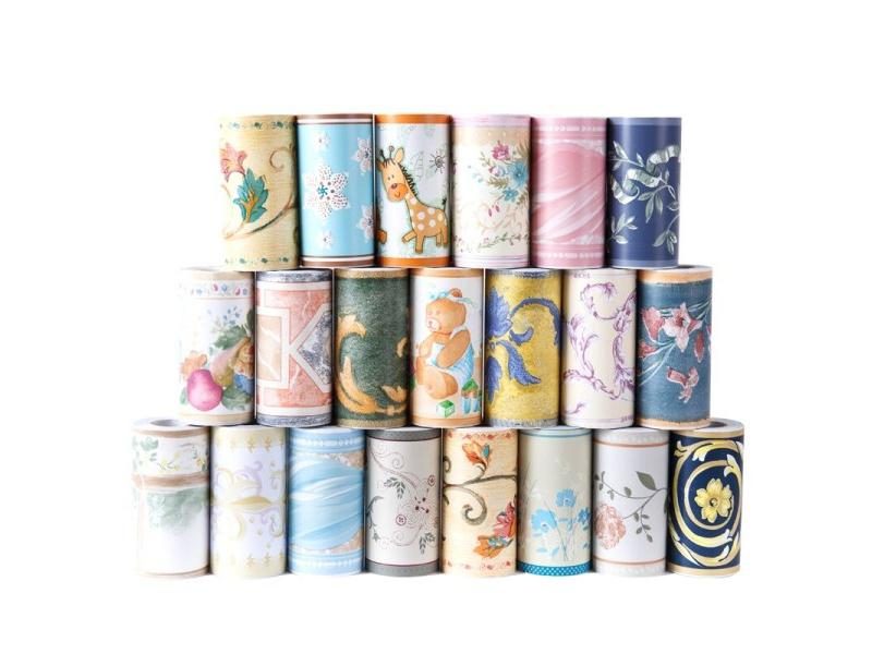 Diy Self-Adhesive Waist Line Wallpaper Bedroom Living Room Skirting Wall Carousel 2