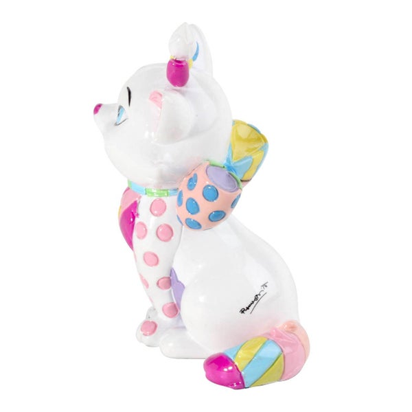 Disney Britto - Marie Cat Mini Figurine (4026294), 7.5cm H Carousel 1