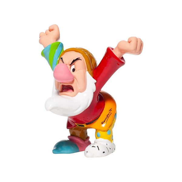Disney Britto - Dwarf Grumpy Mini Figurine, 7.5cm H Carousel 3