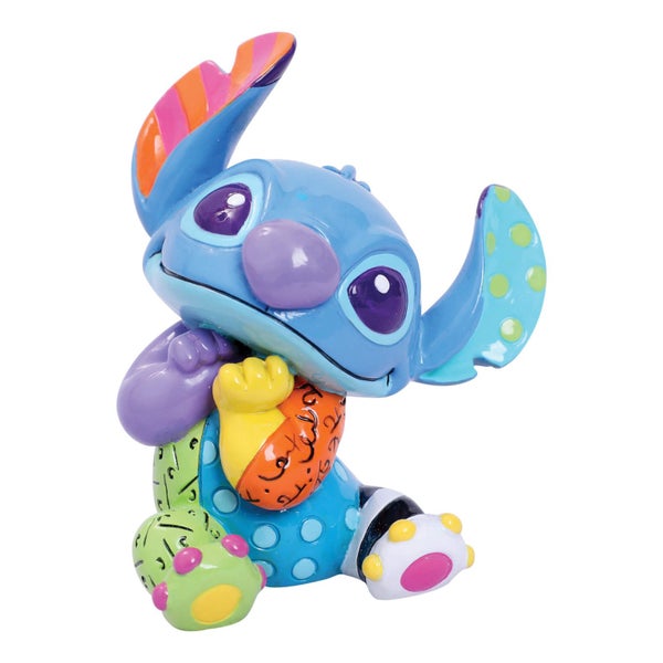 Disney Britto - Stitch Sitting Mini Figurine, 9cm H Carousel 4