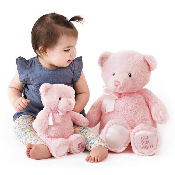 GUND - My First Teddy Bear Pink 25cm - Nursery Soft Toy Teddy Bears Carousel 3