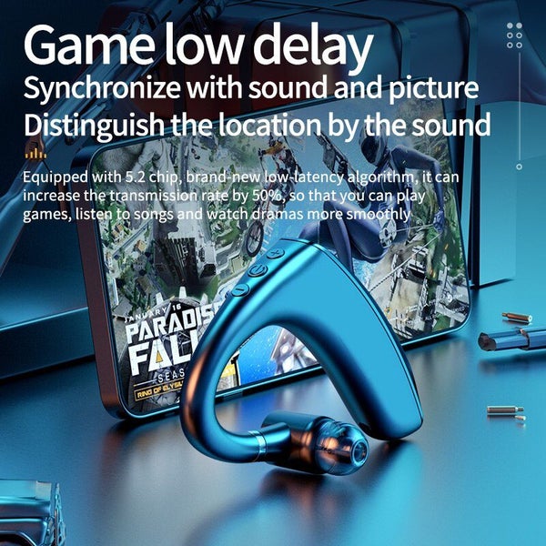 Wireless Bluetooth Headset Digital Display Single Ear Earplugs Carousel 6