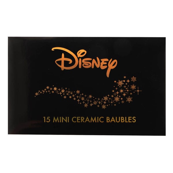 Disney Gifts - Collectible Ceramic Mini Baubles - Set of 15 - Stoneware Carousel 3