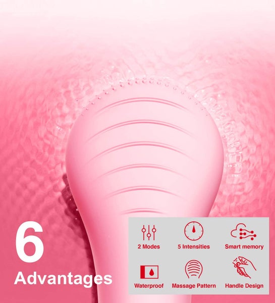Sonic Facial Cleansing Brush Waterproof Electric Face Cleansing Brush Carousel 6