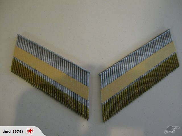 Framing Nail Gun Nails 65mm Galvanised R/S Carousel 1