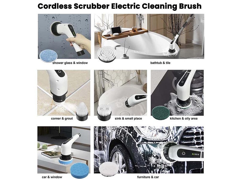 PTN NEW Cordless Scrubber Electric Cleaning Brush Sale - Sale Sale Carousel 15