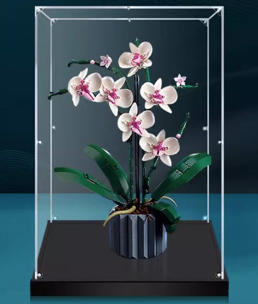Lego #10311 Orchid Acrylic Display Case Carousel 1