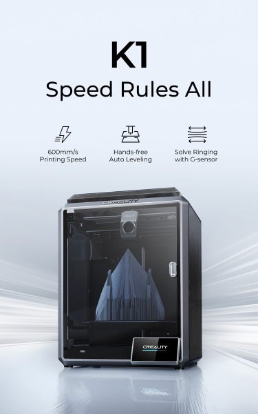 Creality K1 Flagship 3D Printer 600mm/sec Hyper Speed 3D Printer Carousel 1