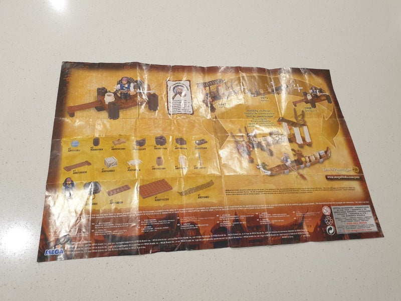 Mega Bloks - Pirates of the Caribbean At World's End Set Carousel 10