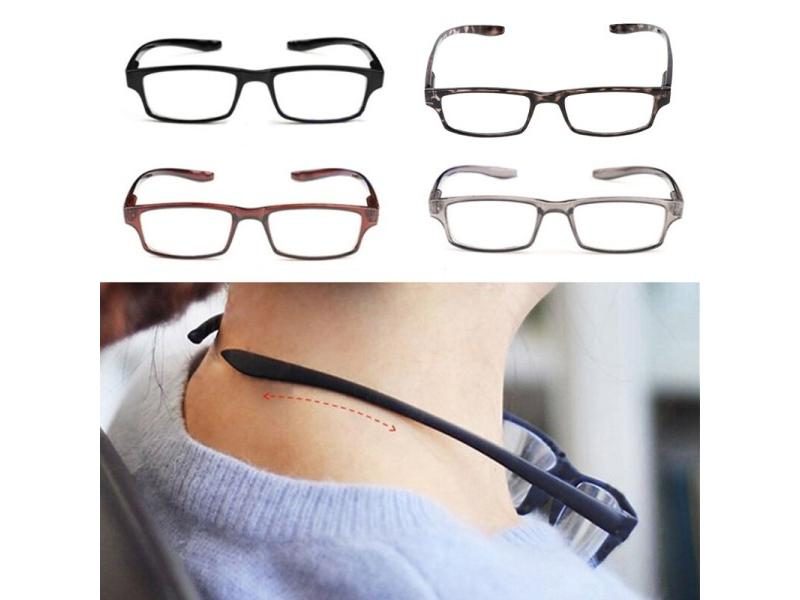 Women Men Retro Round Presbyopic Reading Glasses Metal Frame Personality Carousel 2