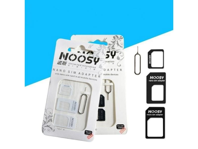 50sets 4in1 SIM Card Adapters For IPhone Nano Micro Standard Carousel 2