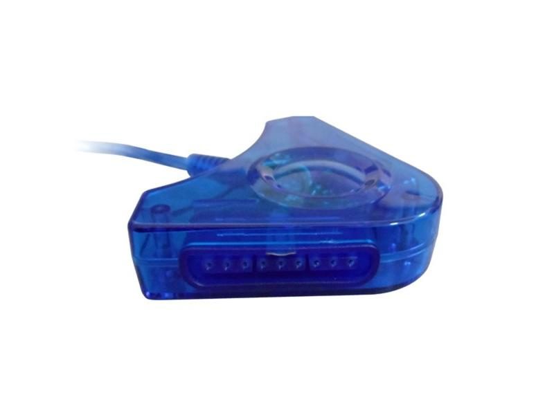 Controller Converter Game Adapter For PC PS2 To PC Blue Carousel 1