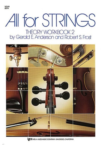 All for Strings - Theory Workbook 2 - Cello Book 2 Carousel 1