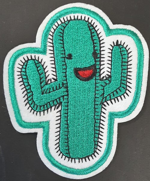 Happy Cactus Fabric Badge Carousel 1