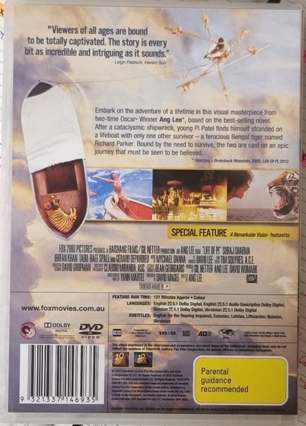 **Life Of Pi** Carousel 4