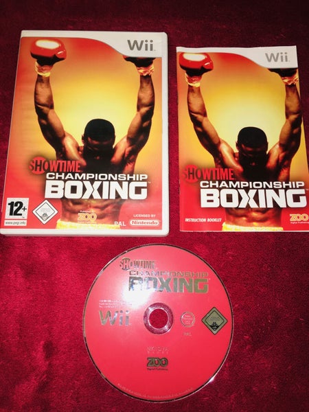 Showtime Championship Boxing - Wii Game Carousel 1