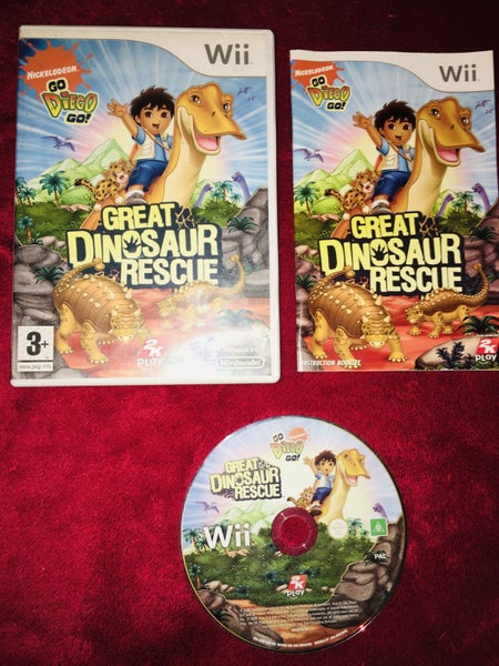 Go Diego Go! Great Dinosaur Rescue - Wii Game Carousel 1