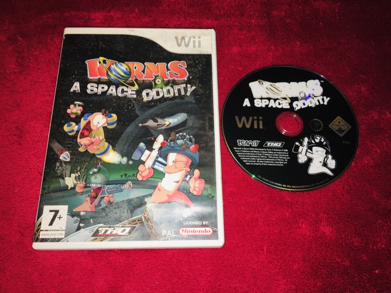 Worms: A Space Oddity - Wii Game Carousel 1