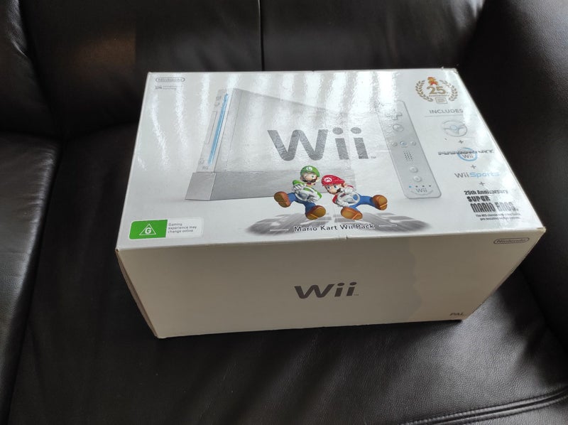 Super Mario Bros 25th anniversary boxed Wii console Carousel 2