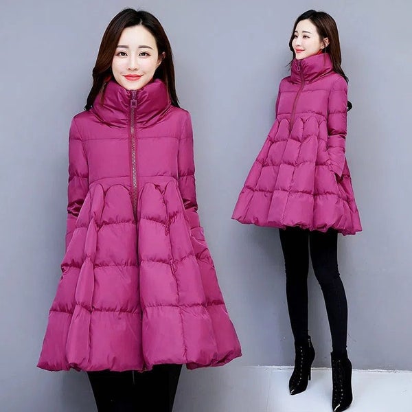 New Winter Down Cotton Jacket Women's Parkas Cotton Padded Coat Carousel 2
