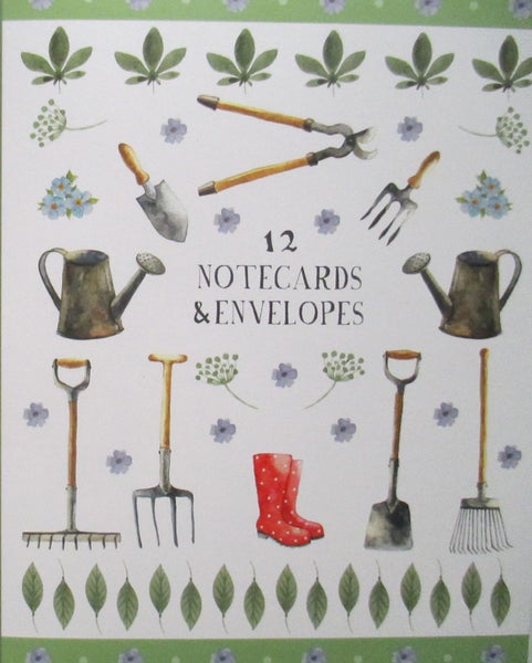 Greeting cards Occasional note cards "My Garden" with envelopes x 12 Carousel 1