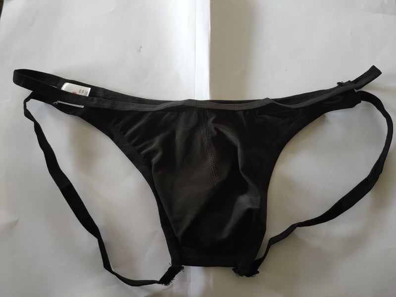 New Arrivals Mens sexy Jockstraps in Black in size M Carousel 2