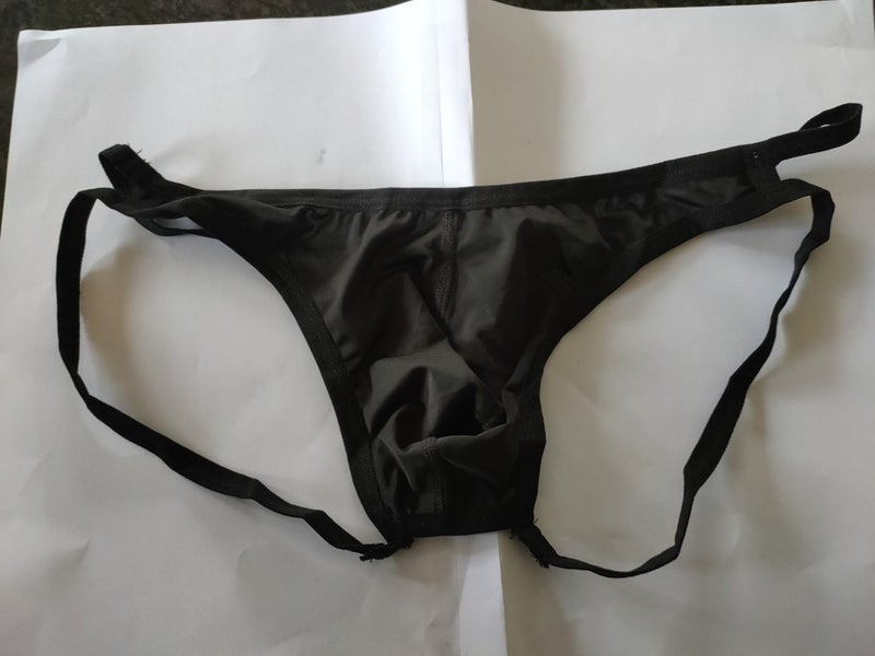 New Arrivals Mens sexy Jockstraps in Black in size M Carousel 1