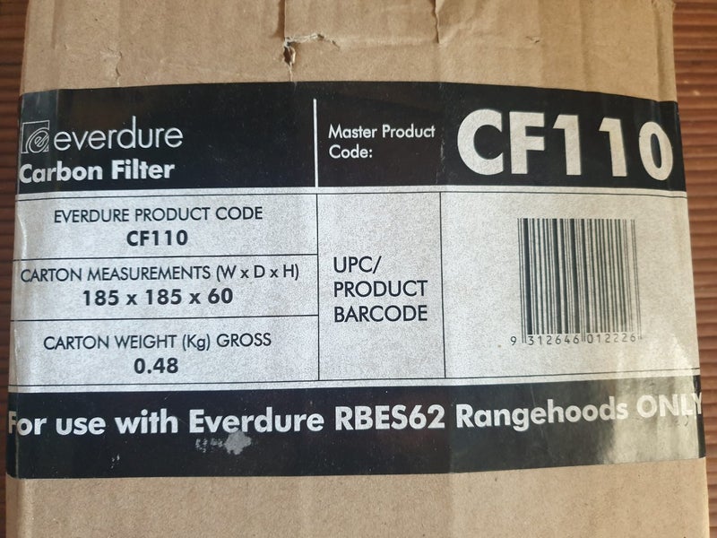 Everdure rangehood filter RBES62 Carousel 2